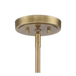 Splendour 5-Light Aged Antique Brass Pendant with Chocolate Linen Shade by Metropolitan -BLACK DECKER store aged antique brass metropolitan chandeliers n7345 790 4f 1000