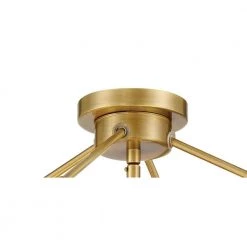 Prima Vista 18.875 in. 4-Light Aged Antique Brass Semi-Flush Mount with Clear Acrylic Accents by Metropolitan 9 Prima Vista 18.875 in. 4-Light Aged Antique Brass Semi-Flush Mount with Clear Acrylic Accents by Metropolitan -BLACK DECKER store aged antique brass metropolitan flush mount lights n7353 790 4f 1000