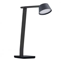 17 in. Black Indoor Desk Lamp with USB Charging Port, Automatic Circadian Lighting Pulse 16M RGB Colors by BLACK+DECKER