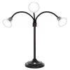 30.5 in. Black 3-Headed Desk Lamp with Adjustable Arms by Lavish Home