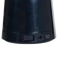 15 in. Contemporary LED Gooseneck Desk Lamp in Black by Lavish Home -BLACK DECKER store black lavish home desk lamps w020107 4f 1000