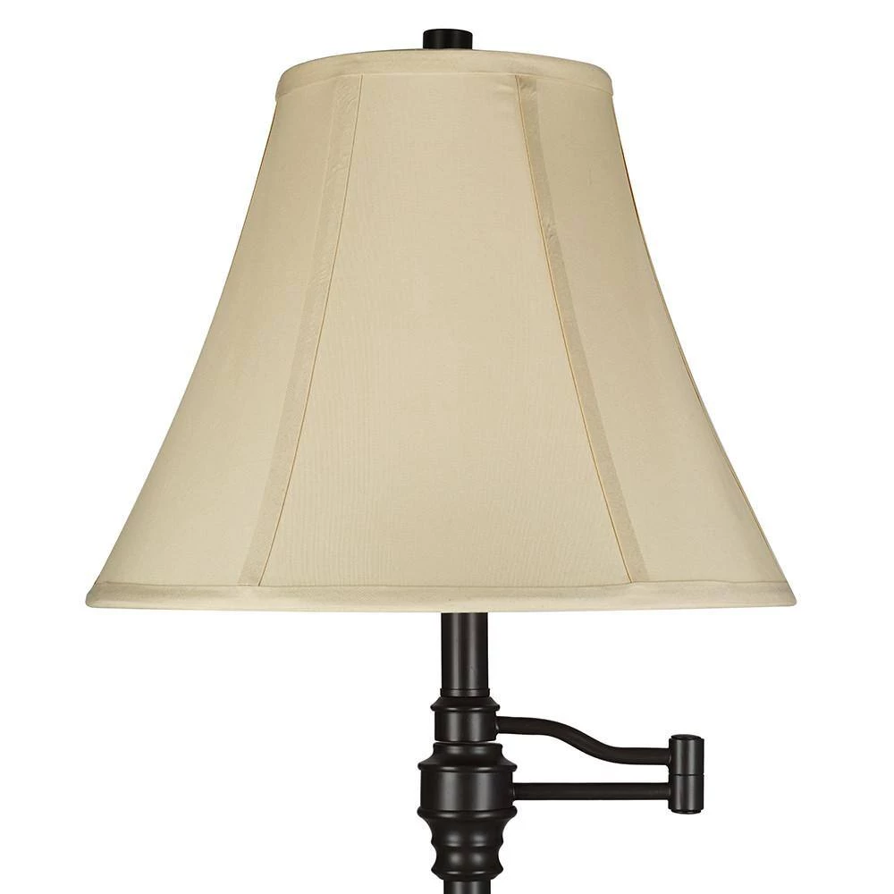 57.5 in. Bronze Swing Arm Floor Lamp by Cresswell 7 57.5 in. Bronze Swing Arm Floor Lamp by Cresswell - Image 5