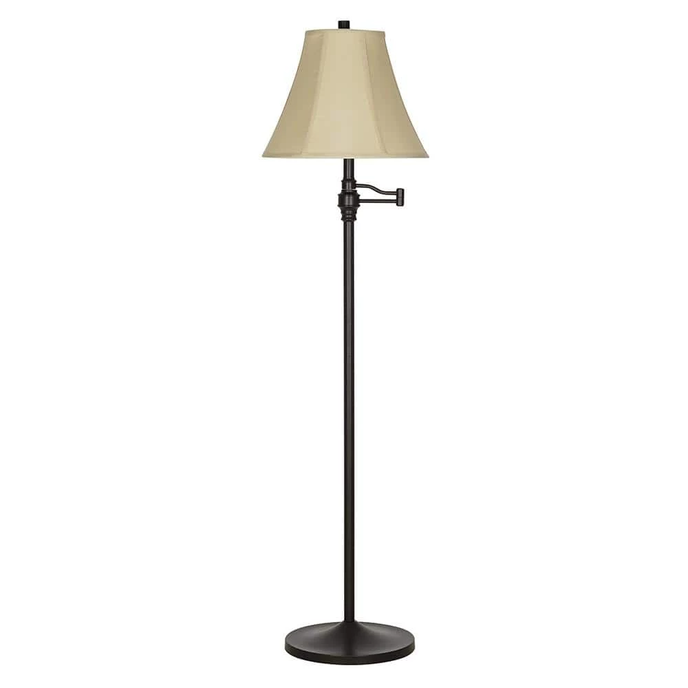 57.5 in. Bronze Swing Arm Floor Lamp by Cresswell 3 57.5 in. Bronze Swing Arm Floor Lamp by Cresswell
