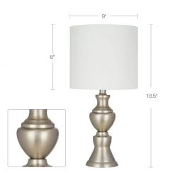 19 in. Oil Rubbed Bronze Metal Downbridge Table Lamp by Cresswell -BLACK DECKER store bronze cresswell table lamps bm1253 01 44 1000