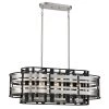 Presten 8-Light Brushed Nickel and Sand Coal Island Chandelier by Metropolitan -BLACK DECKER store brushed nickel and sand coal metropolitan chandeliers n7988 420 64 1000