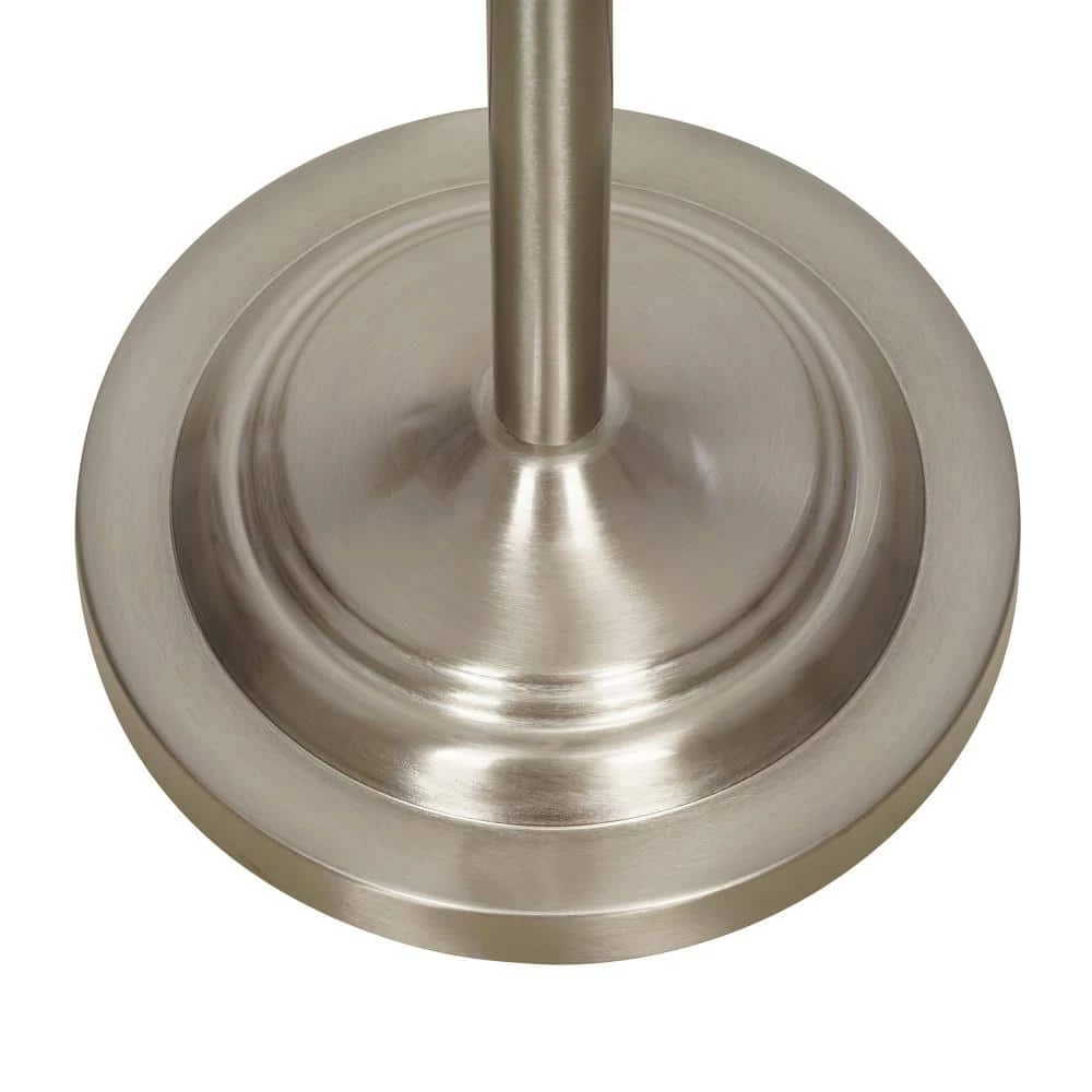 72 in. Brushed Nickel Traditional Torchiere Floor Lamp by Cresswell 5 72 in. Brushed Nickel Traditional Torchiere Floor Lamp by Cresswell - Image 3