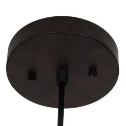 1-Light Dark Bronze Farmhouse Pendant by Cresswell -BLACK DECKER store dark bronze cresswell chandeliers bm1547 01 4f 1000