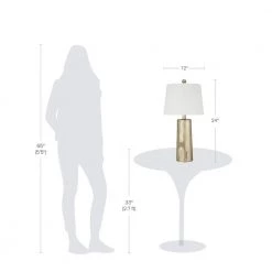 24 in. Faux Wood and Soft Gold Luster Rustic Farmhouse Table Lamp by Cresswell -BLACK DECKER store faux wood soft gold luster finish cresswell table lamps bm1577 01 44 1000