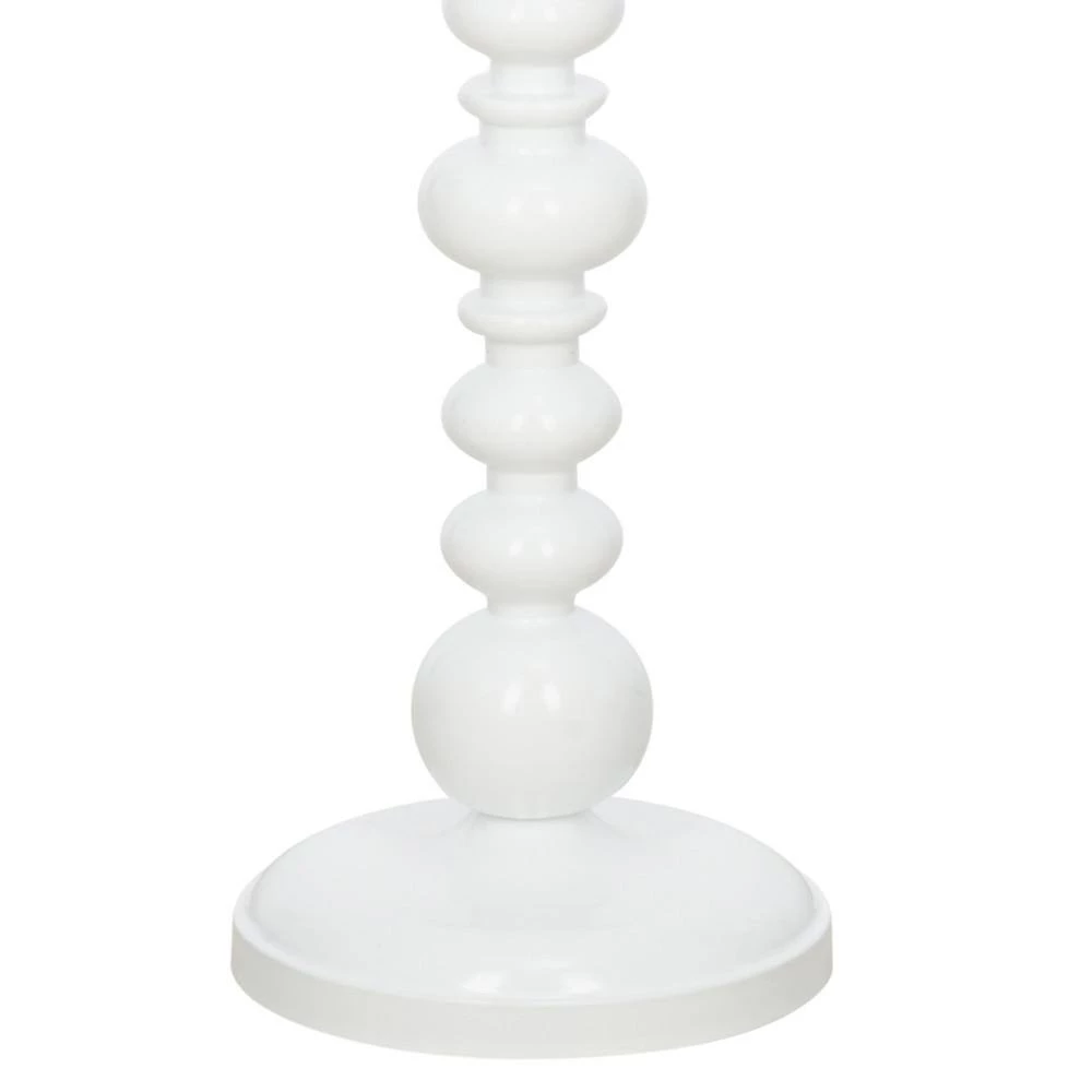 59 in. Glossy White Farmhouse Floor Lamp by Cresswell 5 59 in. Glossy White Farmhouse Floor Lamp by Cresswell - Image 3