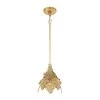 Evergold 1-Light India Gold Leaf Artistic Mini Pendant with Vintage Brass Casting by Metropolitan -BLACK DECKER store india gold leaf metropolitan pendant lights n7881 750 64 1000