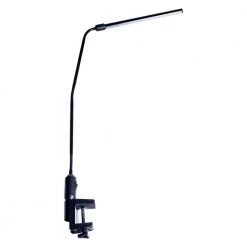41 in. Black Modern Strip LED Clamp Lamp by Lavish Home