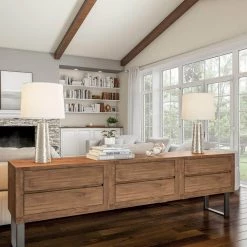 26 in. Hammered Metal Table Lamps (Set of 2) by Lavish Home -BLACK DECKER store lavish home lamp sets hw1000038 1f 1000