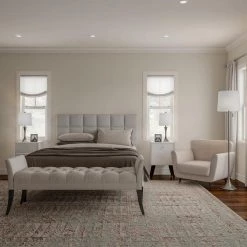 24.5 in. Mid-Century Modern Metal Flared Trumpet Base LED Table Lamps and 63.5 in. Silver Floor Lamp (Set of 3) by Lavish Home -BLACK DECKER store lavish home lamp sets hw1000074 44 1000