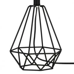 17.25 in. Matte Black Casual Table Lamp by Cresswell -BLACK DECKER store matte black cresswell table lamps bm1550 01 4f 1000