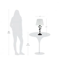 21 in. Oil Rubbed Bronze Traditional Table Lamp by Cresswell 12 21 in. Oil Rubbed Bronze Traditional Table Lamp by Cresswell -BLACK DECKER store oil rubbed bronze cresswell table lamps bm1555 01 44 1000