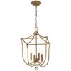 Magnolia Manor 17.375 in. 4-Light Pale Gold with Distressed Bronze Pendant by Metropolitan -BLACK DECKER store pale gold with distressed bronze metropolitan chandeliers n6553 690 64 1000
