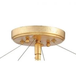 Brookcrest 20 in. 4-Light Sand Coal and Gold Leaf Semi-Flush Mount with Crystal Glass Accents by Metropolitan 9 Brookcrest 20 in. 4-Light Sand Coal and Gold Leaf Semi-Flush Mount with Crystal Glass Accents by Metropolitan -BLACK DECKER store sand coal with gold leaf metropolitan flush mount lights n7843 711 4f 1000