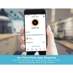 24 in. LED Voice-Enabled Smart Under Cabinet Lighting Kit, 1-Bar Adjustable White Light by BLACK+DECKER 15 24 in. LED Voice-Enabled Smart Under Cabinet Lighting Kit, 1-Bar Adjustable White Light by BLACK+DECKER -BLACK DECKER store silver black decker under cabinet lights leduc24 1cct ack fa 1000