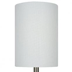 14 in. Teal and Brushed Nickel Coastal Table Lamp by Cresswell -BLACK DECKER store teal brushed nickel finish cresswell table lamps bm1568 01 1f 1000
