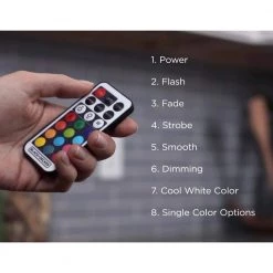 LED Puck Light Kit RGB Color Changing (3-Pack) by BLACK+DECKER -BLACK DECKER store white black decker puck lights leduc puck 3rgbk 4f 1000