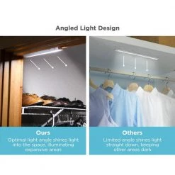 9 in. LED 1-Bar Battery Under Cabinet Lighting Kit in Warm White by BLACK+DECKER -BLACK DECKER store white black decker under cabinet lights leduc9 1bat 1f 1000