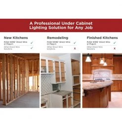 Push Wire 9 in. Light Bar, Cool White by BLACK+DECKER -BLACK DECKER store white black decker under cabinet lights leduc9 1cb 4f 1000