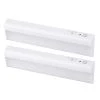 9 in. LED 2-Bar Battery Under Cabinet Lighting Kit in Warm White by BLACK+DECKER -BLACK DECKER store white black decker under cabinet lights leduc9 2bat 64 1000