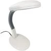 22 in. Natural Sunlight Gooseneck Desk Lamp in White by Lavish Home -BLACK DECKER store white lavish home desk lamps w020080 64 1000